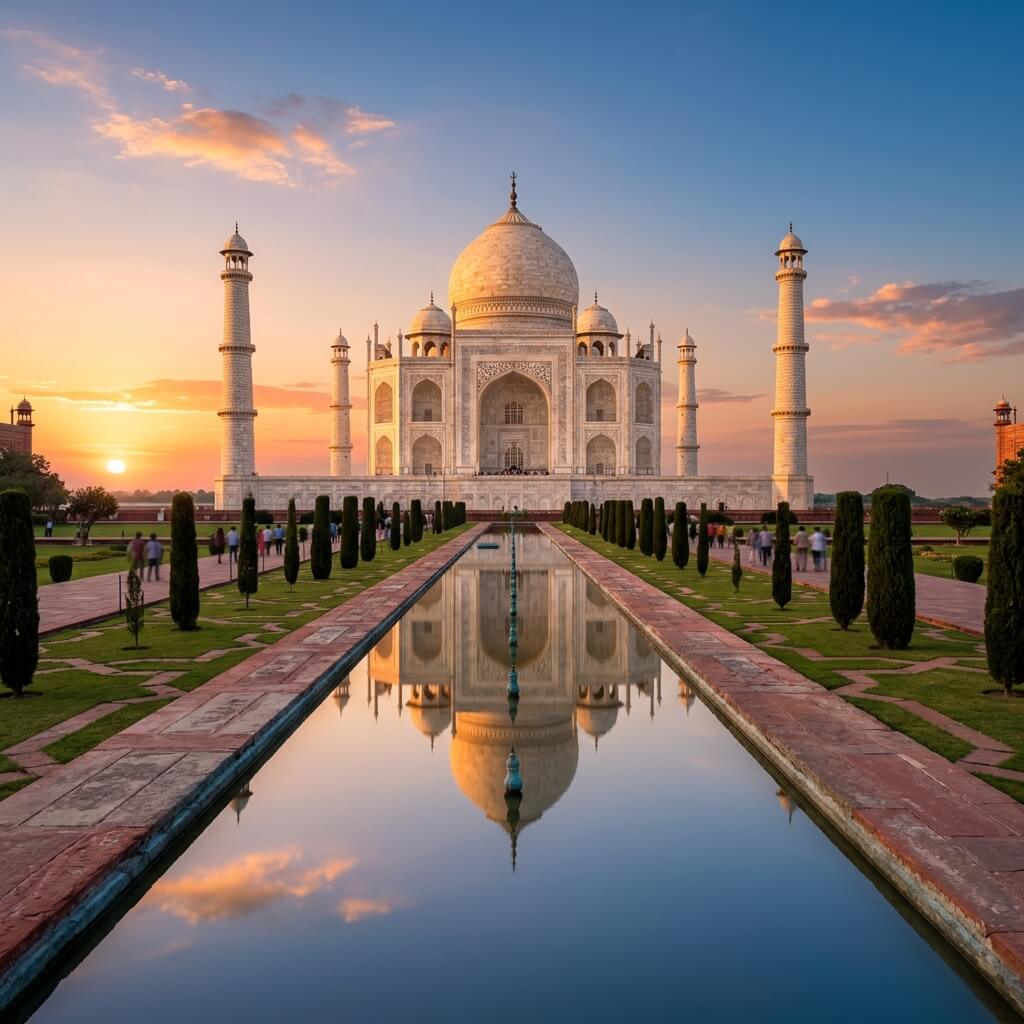Taj Mahal Sunrise